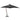 Zweefparasol met paal 3x3 m massief vurenhout antracietkleurig