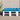 Palletkussen 120x80x12 cm stof blauw