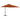 Zweefparasol met paal en LED-verlichting 250 cm terracottakleur