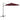Zweefparasol met paal en LED-verlichting 300 cm bordeauxrood