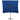 Zweefparasol met dubbel dak 250x250 cm azuurblauw