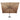 Zweefparasol met dubbel dak 400x300 cm taupe
