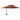 Zweefparasol met dubbel dak 400x300 cm terracottakleurig