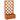 Latwerkplantenbak 50x25x90 cm massief vurenhout oranje