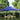 Partytentdak 270 g/m² 4x3 m blauw