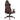 Gamestoel draaibaar PVC rood