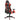 Gamestoel draaibaar PVC rood
