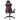 Gamestoel kunstleer zwart en rood