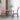 Eetkamerstoelen 2 st fluweel roze