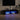 Tv-meubel met LED-verlichting 135x39x30 cm zwart