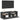 Tv-meubelen 2 st met LED-verlichting 60x35x40 cm grijs