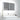 Badkamerkast met spiegel en LED 90x12x45 cm acryl wit
