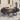 7-delige Tuinset PVC-rattan zwart en bruin
