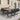 7-delige Tuinset PVC-rattan zwart en bruin