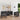 6-delige Loungeset met kussens poly rattan grijs