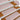 Trapmatten 15 st 65x21x4 cm lichtroze met rechthoekige rand