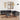 6-delige Loungeset met kussens poly rattan grijs