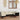 6-delige Loungeset met kussens poly rattan zwart