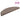 Trapmatten zelfklevend 10 stuks 56x17x3 cm beige halfrond