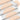 Trapmatten Zelfklevend 5 stuks 65x21x4 cm lichtbruin Halfrond Groot