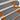 Trapmatten Zelfklevend 5 stuks 65x21x4 cm Lichtgrijs Rechthoekige Rand