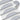 Trapmatten 10 st 56x17x3 cm Lichtgrijs Halfrond