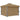 Prieel met gordijn 3x3 m aluminium taupe