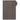 Deurmat getuft 80x120 cm donkerbruin