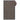 Deurmat getuft 90x150 cm donkerbruin