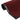 Deurmat getuft 60x150 cm rood