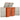 Containerberging dubbel 138x77,5x112,5 cm roestvrij staal