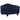 Hondenbank 67x47x36 cm pluche blauw