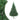 Kunstkerstboom met standaard half 240 cm PVC groen