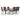 7-delige Tuinset poly rattan bruin