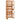 Latwerk met schappen 55x30x140 cm massief vurenhout
