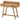 Bureau 100x45x90 cm massief ruw mangohout