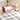 Babybox met matras linnen rood