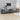 Tv-meubel 180x40x40,5 cm gehard glas witmarmerkleurig