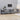 Tv-meubel 200x40x40,5 cm gehard glas transparant