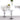 Barstoelen 2 st kunstleer wit