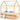 Kinderbedframe met lade massief grenenhout 70x140 cm