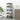 Keukentrolley 5-laags 42x29x128 cm ijzer en ABS grijs