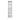 Vitrinekast 90x40x180 cm staal en gehard glas wit