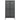 Vitrinekast 90x40x180 cm staal en gehard glas antracietkleurig