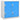 Lockerkast 90x45x92,5 cm staal lichtgrijs en blauw