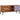 Tv-meubel 110x30x50 cm massief acaciahout honingbruin en grijs