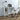 Bureau 102,5x35x75 cm bewerkt hout hoogglans wit