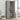 Schoenenkast 60x30x166 cm stof grijs