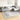 Vloerkleed wasbaar anti-slip 190x300 cm grijs