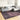 Vloerkleed wasbaar anti-slip 190x300 cm antracietkleurig